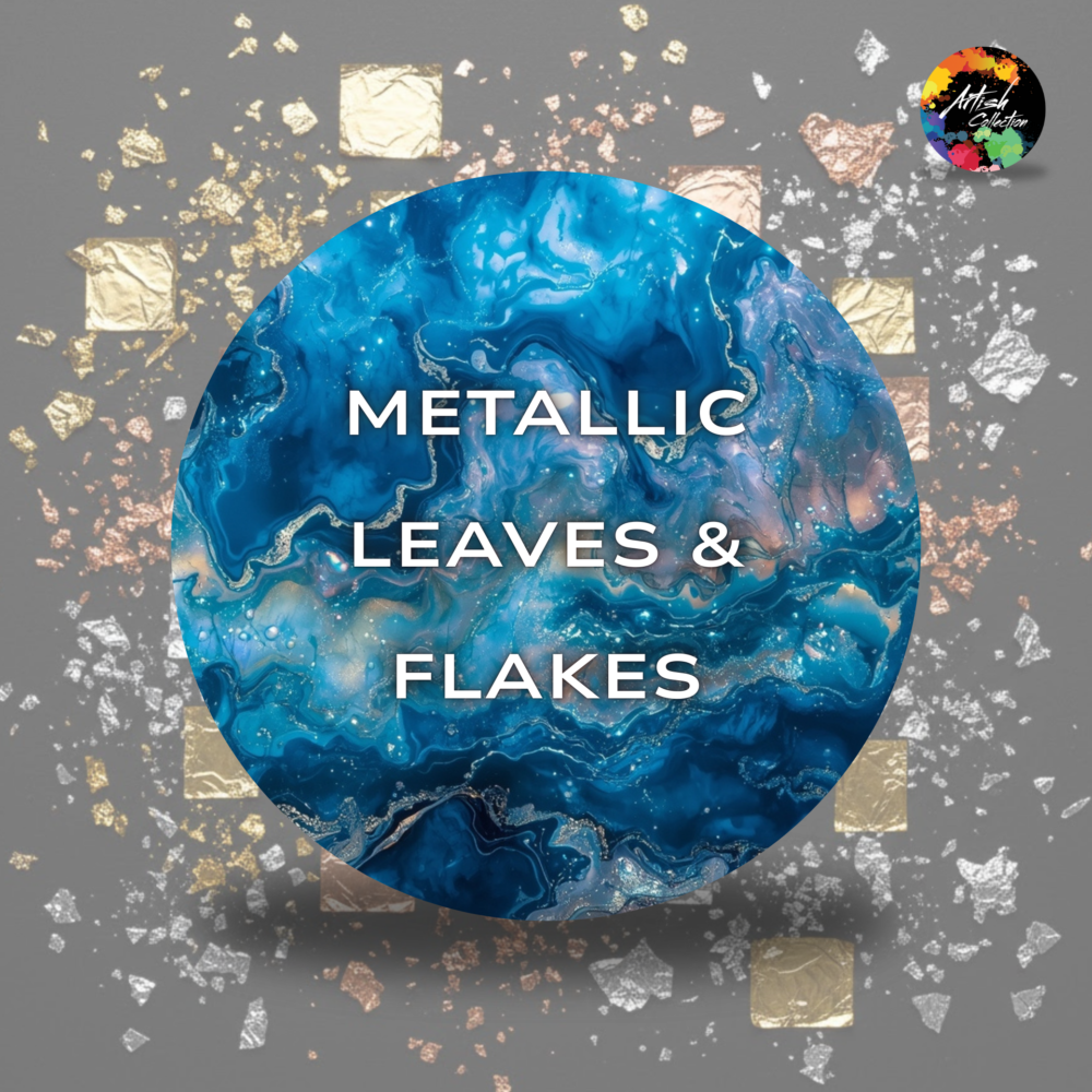 Metallic Leaves And Flakes
