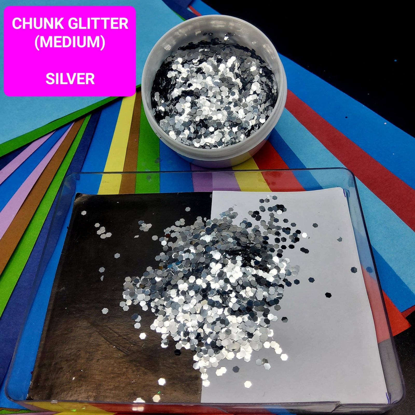 sea green 2 chunk glitter – regular | 20g (copy)