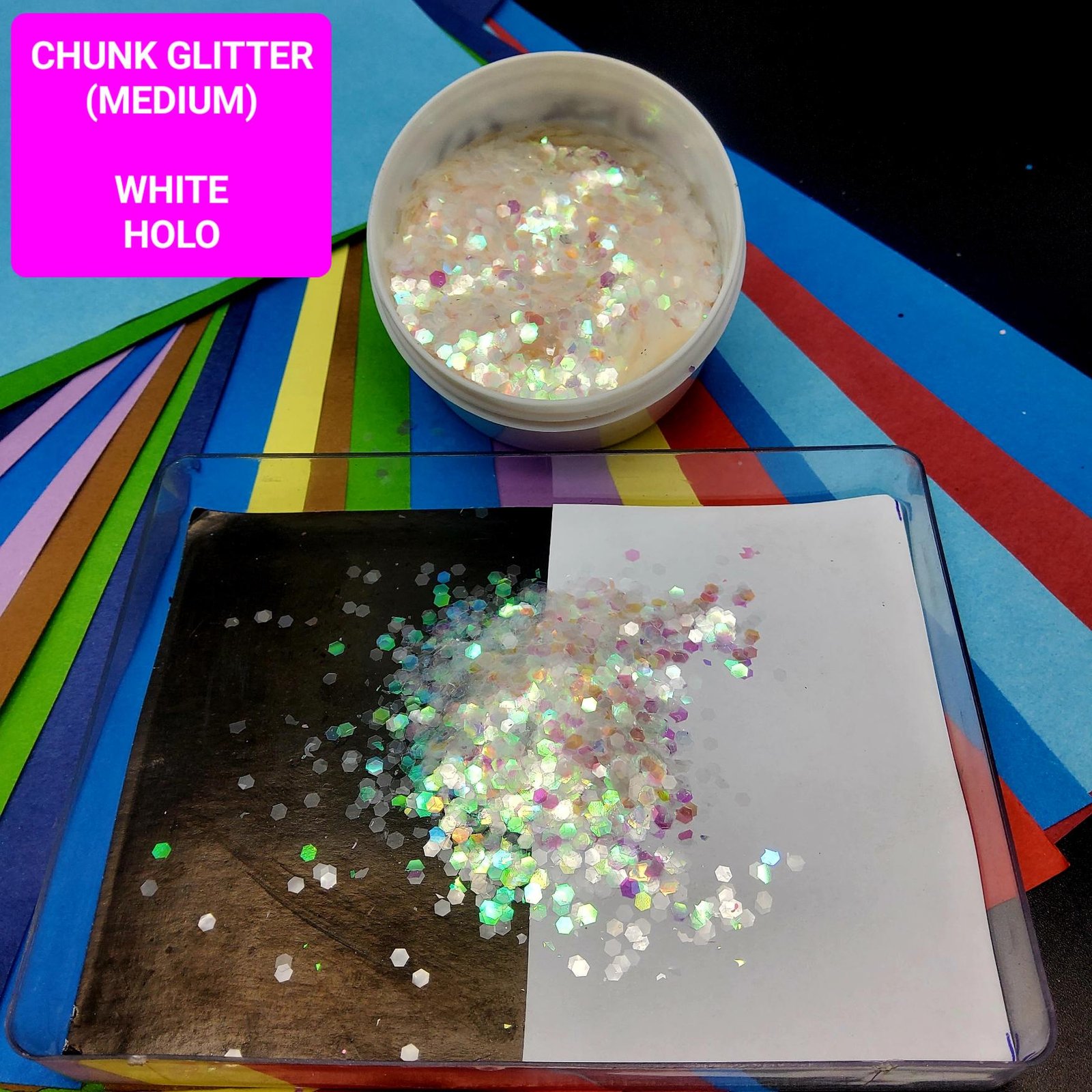 sea green 2 chunk glitter – regular | 20g (copy)