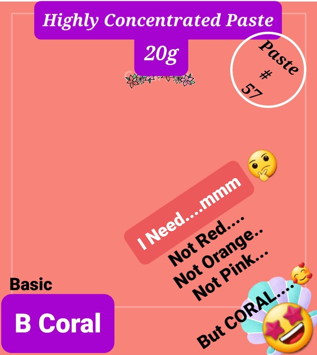 basic/matte violet paste pigment (20g 50g) (copy)
