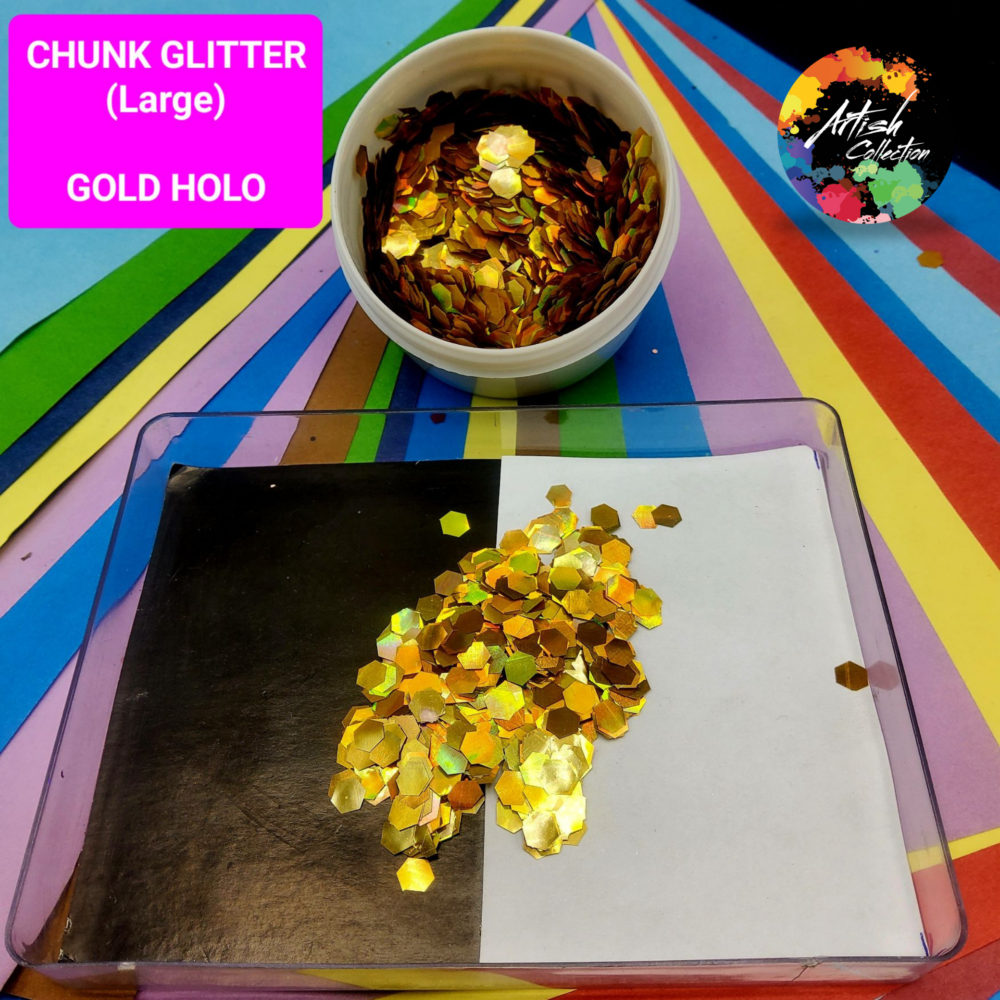glitter chunk large