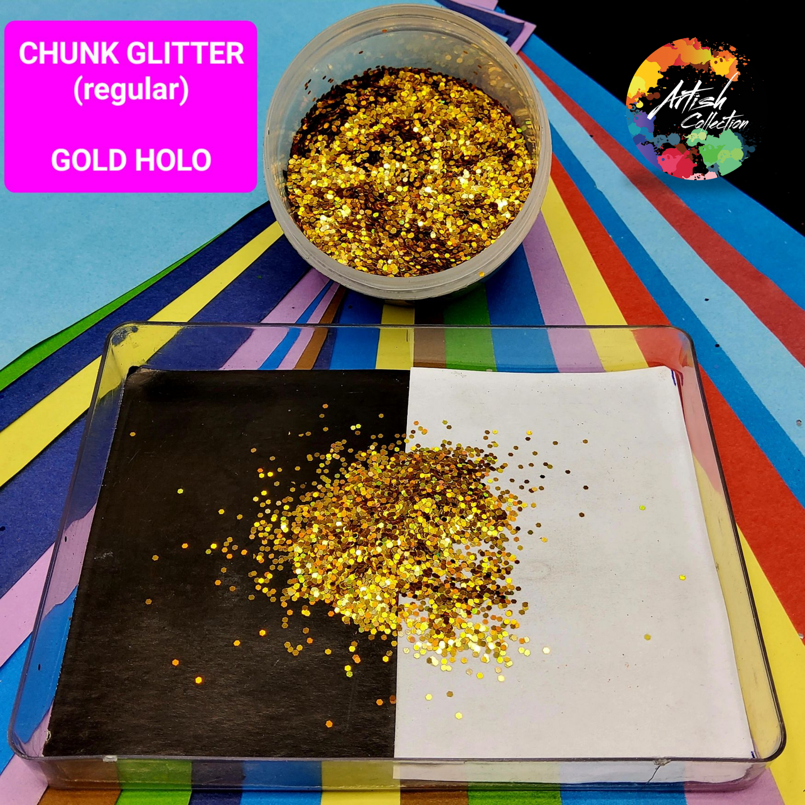ferozi chunk glitter – medium | 20g (copy)