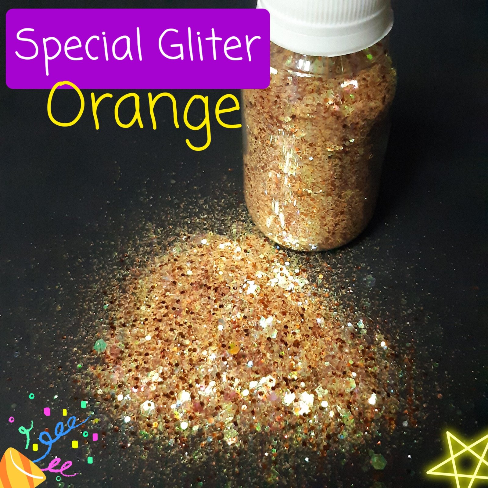 powder glitter brown | 20g