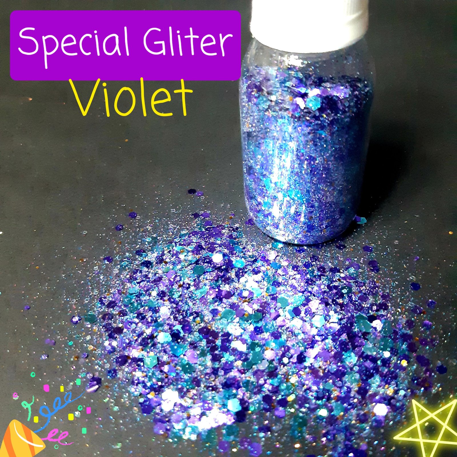 powder glitter brown | 20g