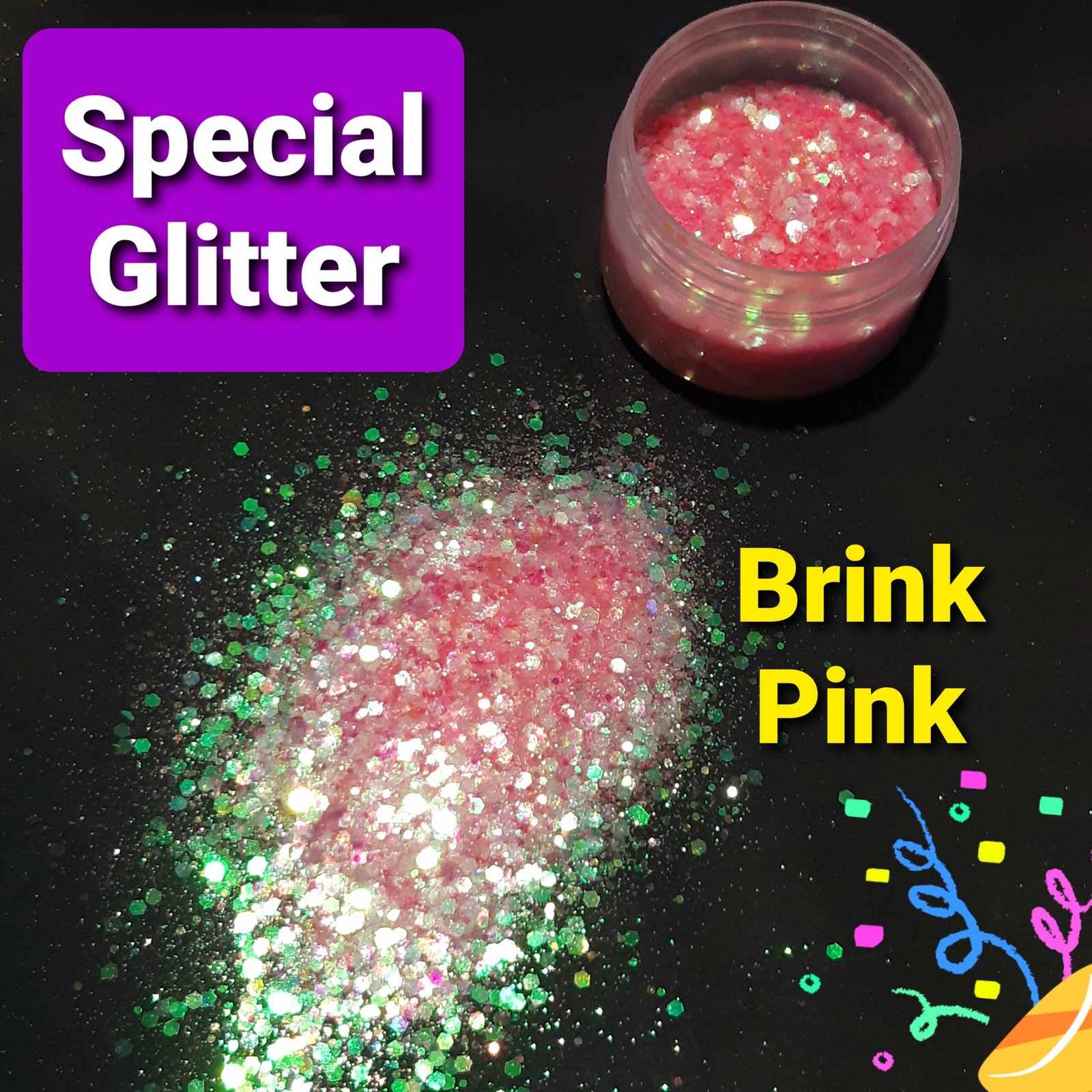 powder glitter brown | 20g