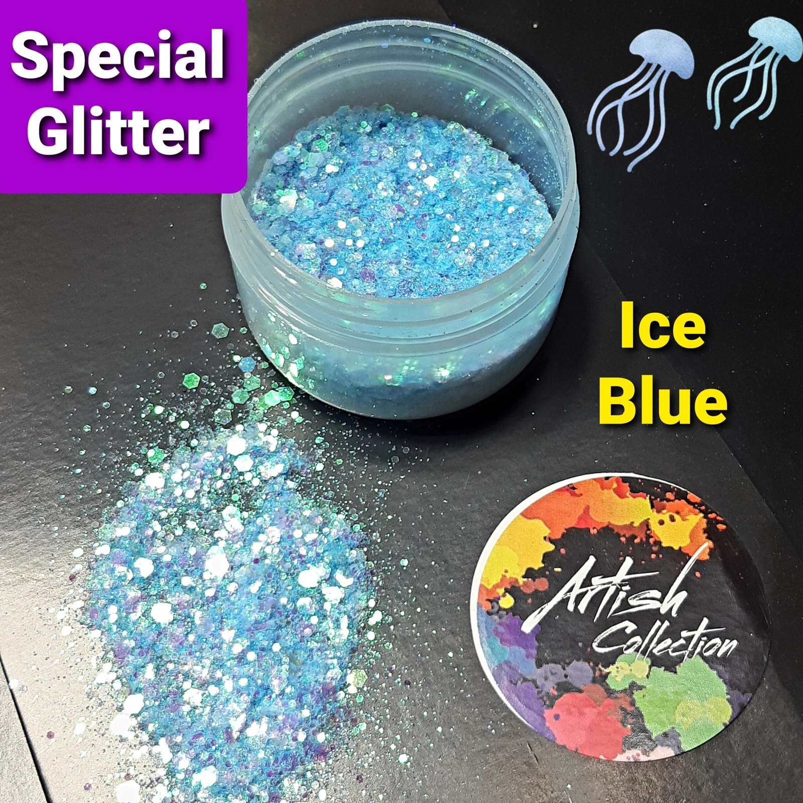 powder glitter brown | 20g