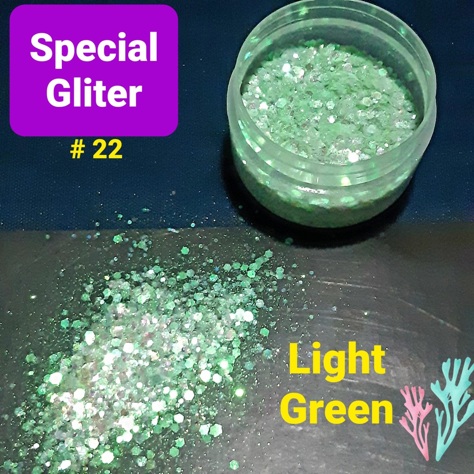 powder glitter brown | 20g