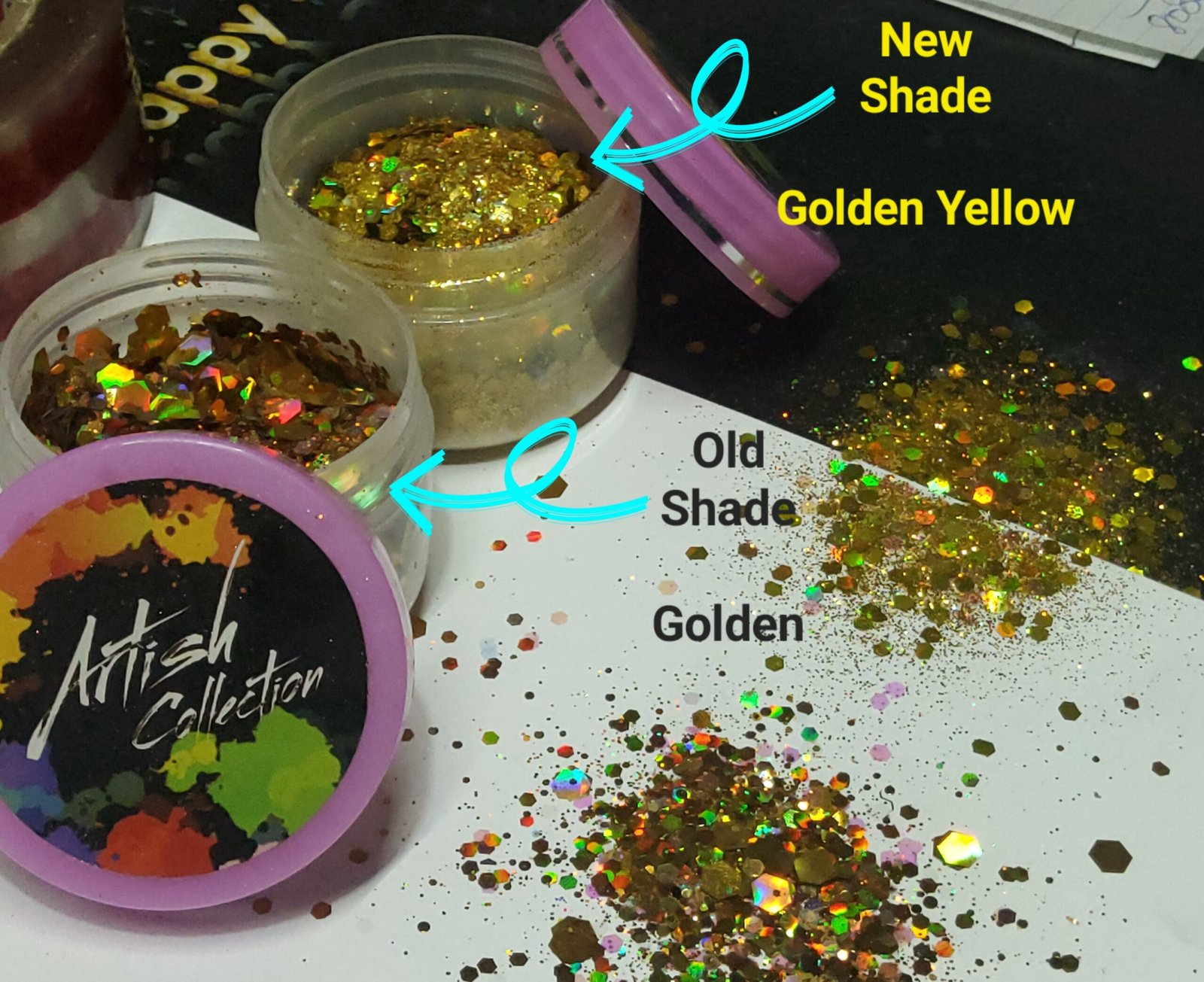 powder glitter brown | 20g
