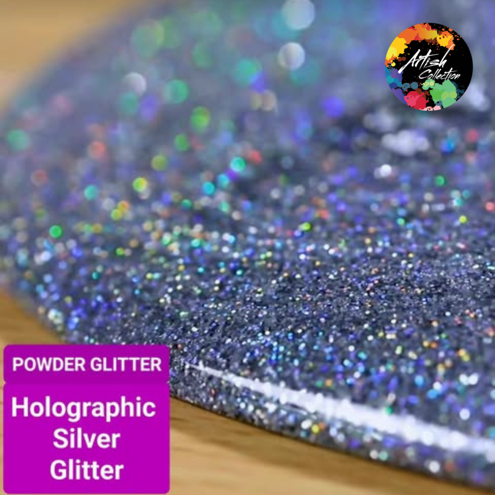 violet multi holo star glitter large | 20g (copy)