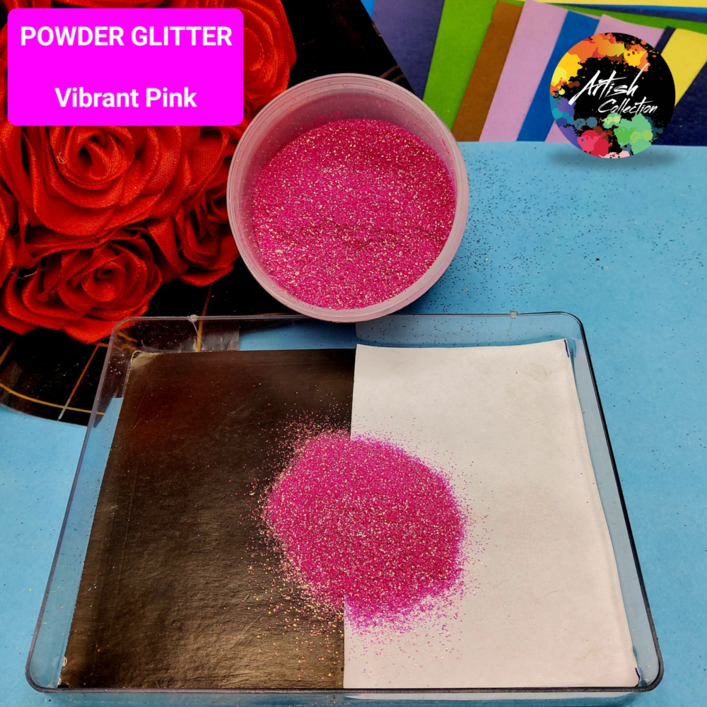 violet multi holo star glitter large | 20g (copy)