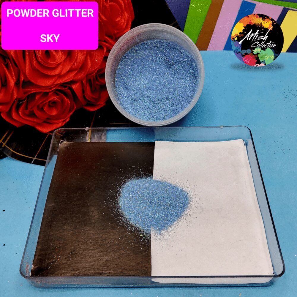 violet multi holo star glitter large | 20g (copy)