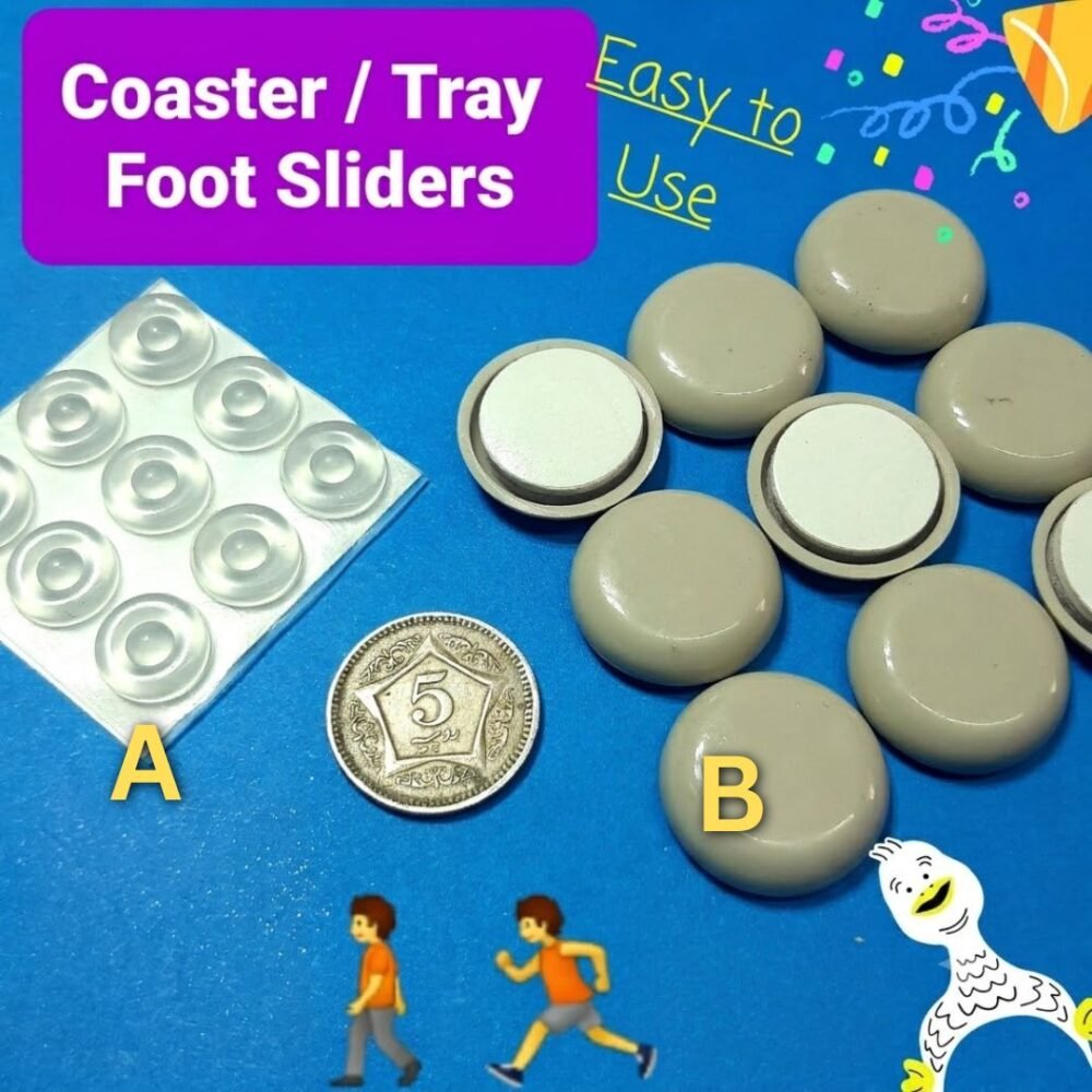 Coaster & Tray Foot Sliders (per pcs)