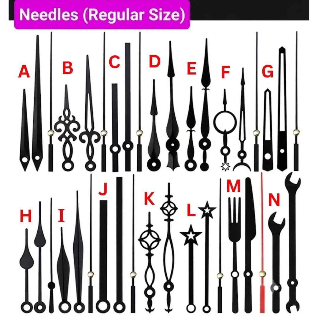 Premium Regular-Size Clock Needles