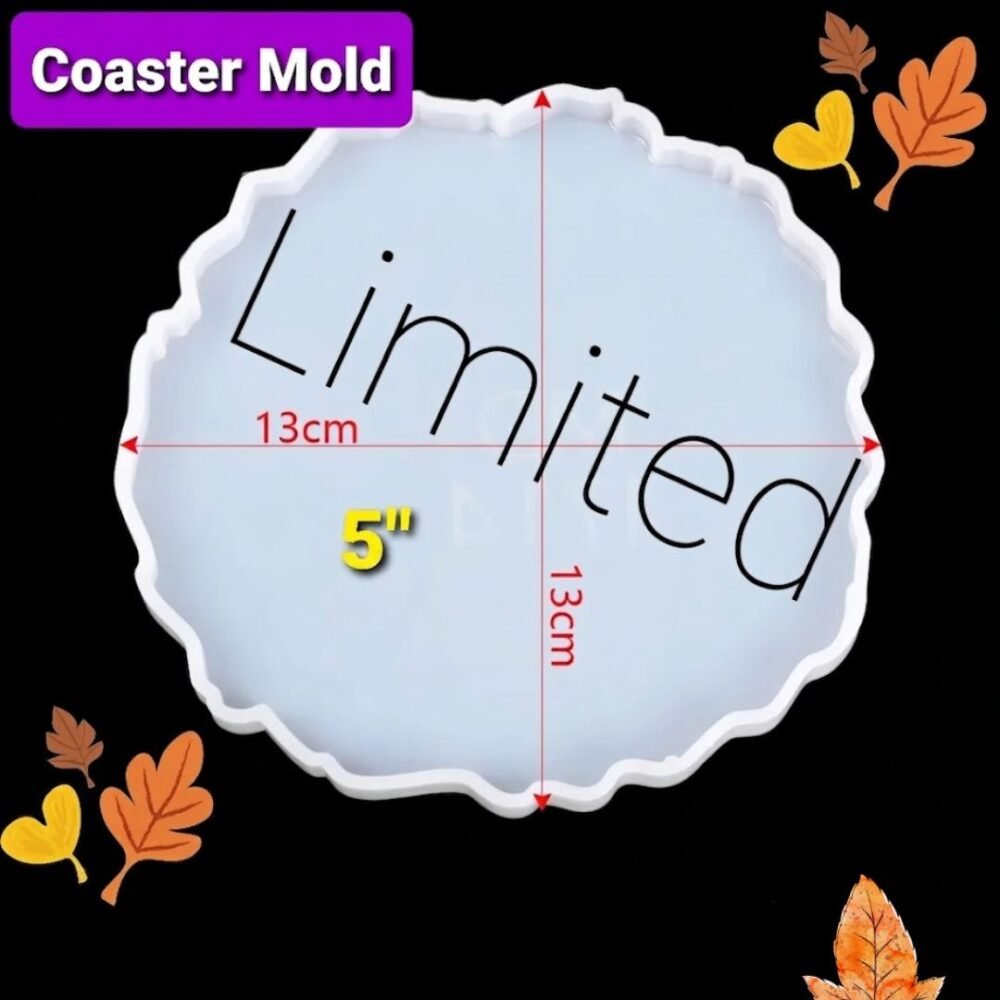 Coaster Mold (5") - Irregular