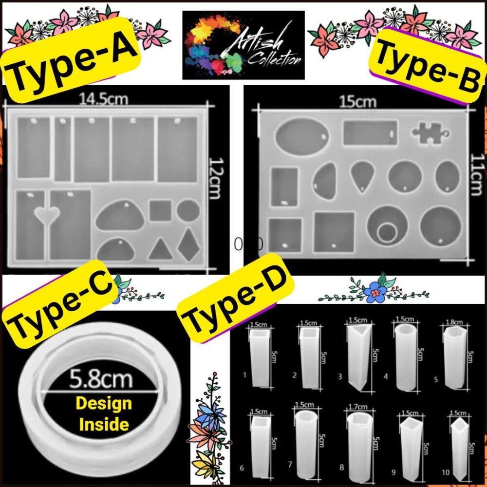 Premium Silicone Molds for Resin Art