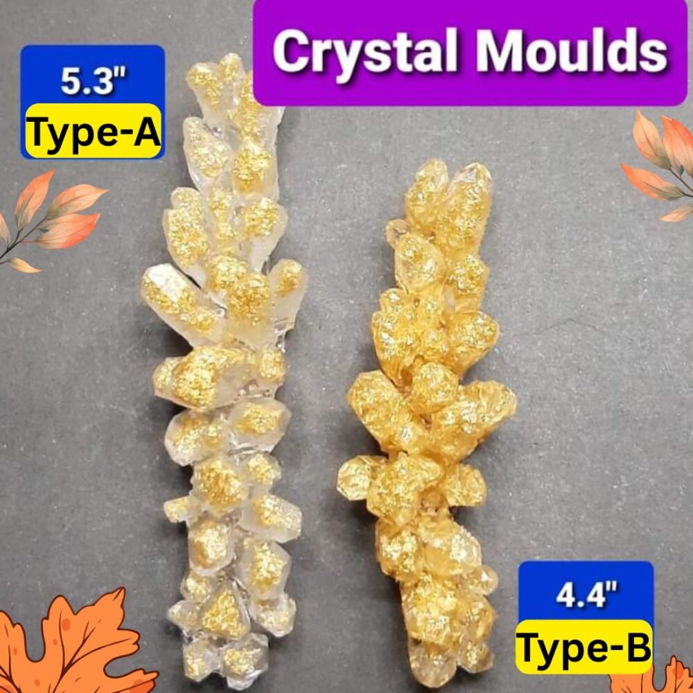 Crystal Moulds (5.3" & 4.4")