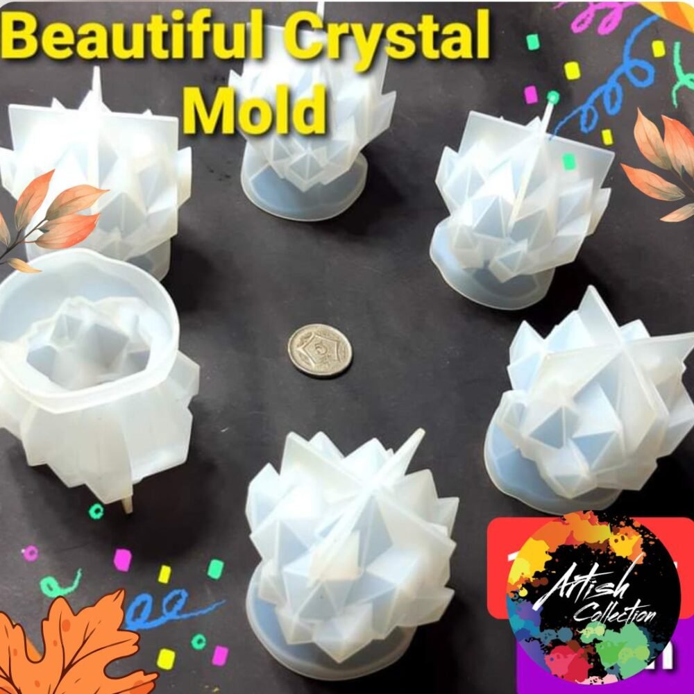 Silicone Crystal Mould (per pc)