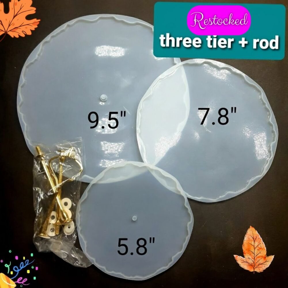 Three Tier Mold + Golden Rod