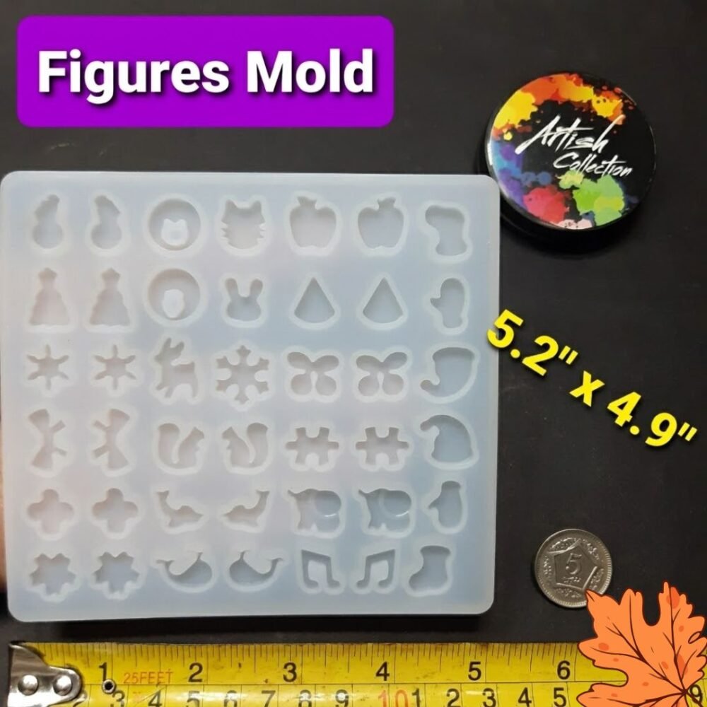 Figures Mould (5.2" x 4.9")