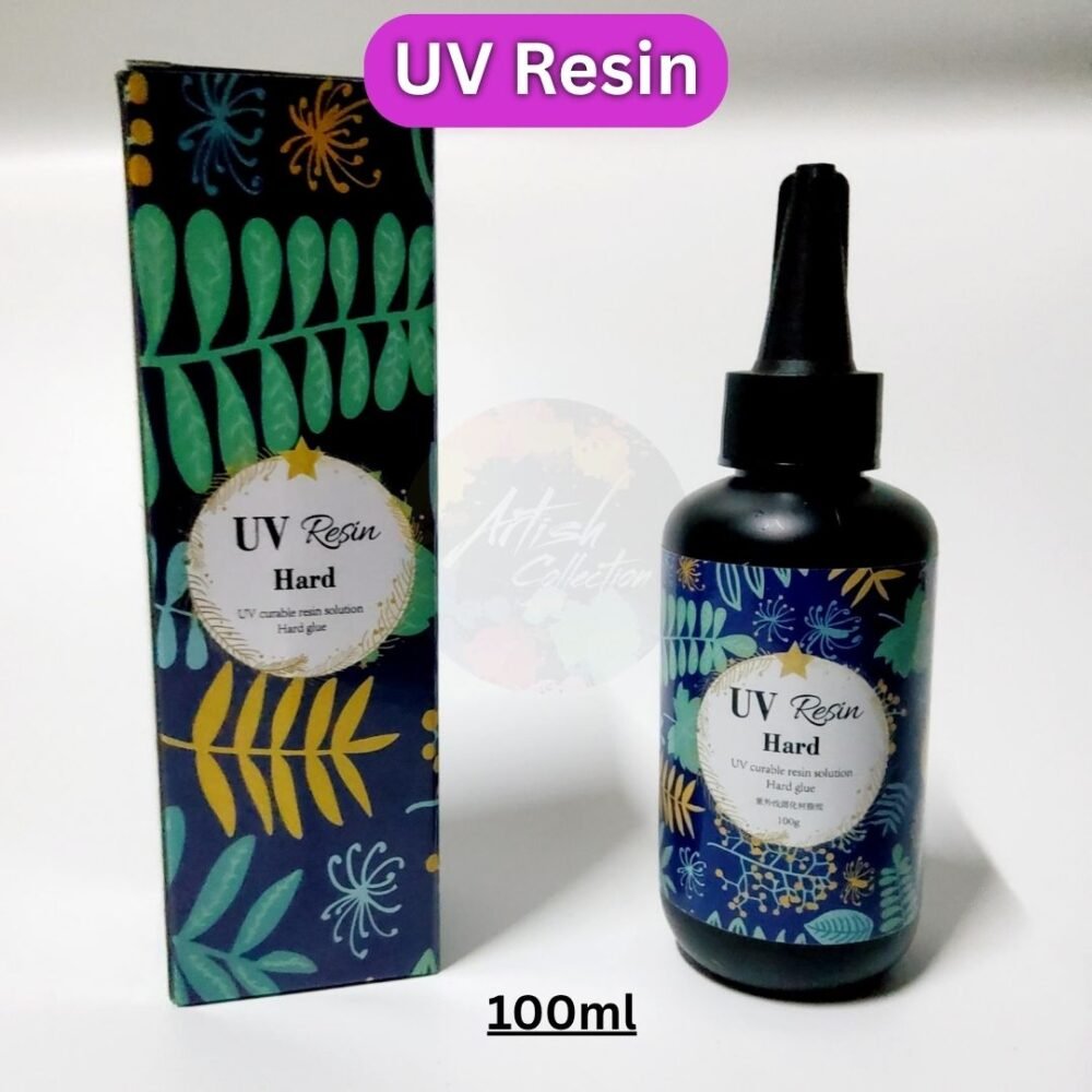 Premium UV Resin (Hard Type) for Arts & Crafts