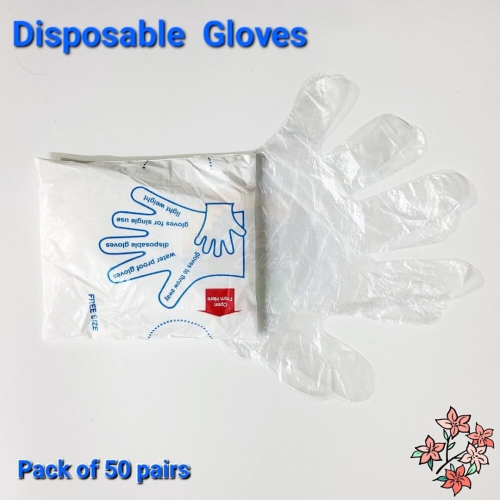 Disposable Plastic Gloves for Arts & Crafts